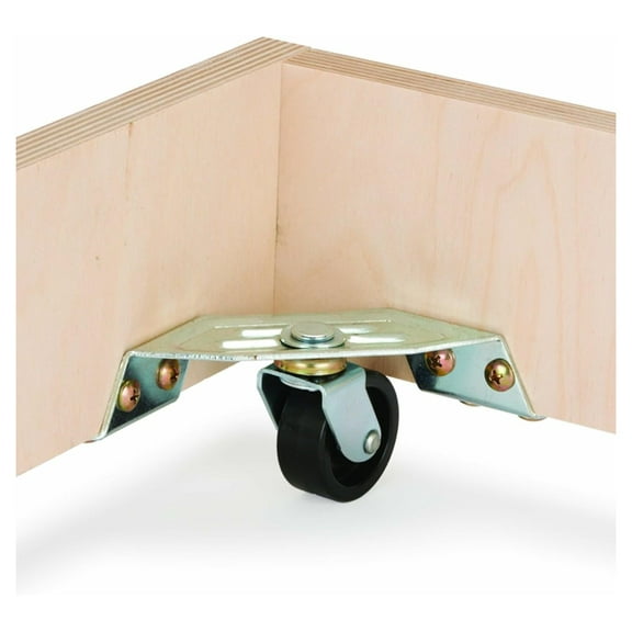 CintBllTer Corner Caster Set of 4 Holds 290 lbs