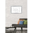 thumbnail image 2 of LINE AND BRUSH - Continuous Line Cassette Wall Poster, 14.725" x 22.375" Framed, 2 of 5
