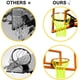 thumbnail image 4 of RV Red de baloncesto que brilla en la oscuridad (50 cm), aro de baloncesto, accesorios de baloncesto, red de baloncesto para niños Rojo Verde, 4 of 5