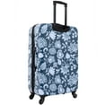 thumbnail image 4 of Travelers Club Bella Caronia 20" Carry-On Voguish Luggage, Royal Pattern, 3 Piece Set, 4 of 7