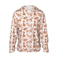 thumbnail image 2 of Lsque Beautiful Fox1 UPF 50+ Lightweight Sun Protection Men's Women's Long Sleeve Shirt, Hoodie Performance -Large, 2 of 9
