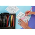thumbnail image 5 of Art 101 58 piece Mutlifunctional Art Set in Colorable Wood Case for Children to Adults, 5 of 8