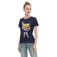 thumbnail image 4 of T-Shirt Basique à Manches Courtes pour Femmes Sailor Moon Édition Q Tsukiha, 4 of 6