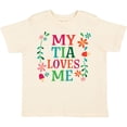 thumbnail image 3 of Inktastic My Tia Loves Me Niece Girls Toddler T-Shirt, 3 of 5