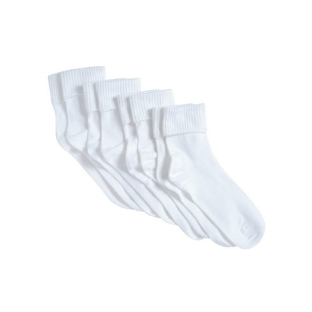 Womens ComfortSoft Cuff Socks (Best Women's Athletic Socks)