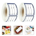 thumbnail image 3 of CIMAXIC Food Storage Label 2 Rolls Kitchen Writable Food Date Sticker Food Storage Label Adhesive Sticker,2.36"X1.18"X0.04", 3 of 4