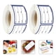 thumbnail image 4 of FELTECHELECTR 2 rollos de etiquetas adhesivas para almacenamiento de alimentos en el refrigerador y el congelador. Etiqueta adhesiva con fecha y contenido., 4 of 6
