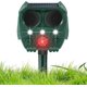 thumbnail image 1 of 2024 Repelente ultrasónico de animales Recargable por USB y solar Sensor de movimiento impermeable y repelente de luz de flash, 1 of 5