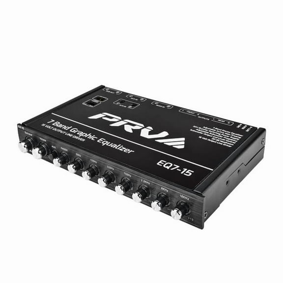 PRV Audio EQ7-15 7 Band Graphic Equalizer 15V Output Line Driver