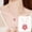 Rose Gold, variant on Vadktai Dainty Cherry Blossoms Necklace, Jewelry for Women, Beautiful Artificial Stone Crystal Necklace, Best Gifts for Women Friends Lover