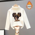 thumbnail image 2 of ANINEO Toddler Baby Boys Girls Knit Sweaters High Collar Fall Winter Soft Warm Sweater Pullover Tops, 2 of 3