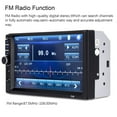 thumbnail image 6 of 7" inch 2 DIN Car Radio car audio stereo car auto MP5/MP4/MP3 Player FM Touch Screen USB AUX IN Bluetooh handfree call Head Unit, 6 of 31