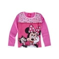 thumbnail image 2 of Textiel Trade Girl's Minnie Mouse Long Sleeve Pajama Set, 2 of 5
