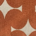 thumbnail image 3 of Plutus 18" x 18" Maze Dot Luxury Throw Pillow in Red, 3 of 8