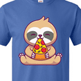thumbnail image 4 of Inktastic Sloth Pizza T-Shirt, 4 of 5