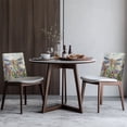 thumbnail image 4 of TSOVTHRID Decorative Chair Back Cover for Dining Room Kitchen Chair Cover Removable Chairs Slipcovers for Holiday Party Festival Decor,Dragonfly Floral Oil Painting Print, Set of 1, 4 of 7