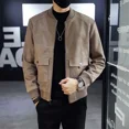 thumbnail image 2 of Chaquetas de bombardero para hombre, abrigos de corte entallado de moda para hombre, estética Joker, nuevas en Harajuku, marcas originales, elegantes, Y2k, reseñas coreanas, muchas, 2 of 5