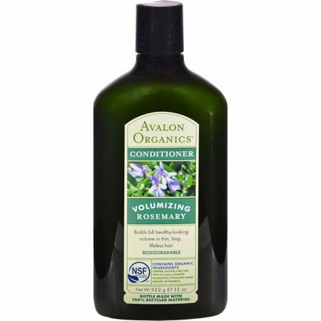 Wheat Protein Conditioner - Avalon Organics Volumizing Conditioner With Wheat Protein And Babassu Oil Rosemary - 11 Fl Oz