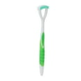 thumbnail image 1 of Gratte-langue, Brosse de Langue Flexible et Sécuritaire pour Adultes, Verte, pour Rafraîchir l'Haleine, 1 of 8