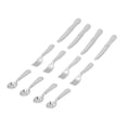 thumbnail image 1 of Cuchillos en Miniatura Cucharas de aleación Mini Cuchillo de aleación Tenedor Cuchara Decorativa para Casa de Muñecas Suministros de Cocina ANGGREK  Otros, 1 of 8