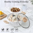 thumbnail image 4 of Juego de ollas y sartenes SODAY, utensilios de cocina antiadherentes, 13 unidades, 4 of 7