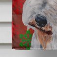 thumbnail image 4 of Carolines Treasures SC9748CHF Flocons de Neige Rouge Drapeau de Vacances Fox Terrier Maison Taille, 4 of 4