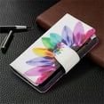 thumbnail image 7 of Nalacover for Samsung Galaxy S24 Plus Zipper Wallet Case with Card Slots Holder, Floral Flower Pattern PU Leather Flip Cover for Women Girls, Wrist Strap Kickstand Magnetic Clasp Case, Sun Flower, 7 of 7