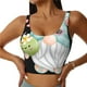 thumbnail image 1 of Balery Summer Gnome,Cute Gnome Sujetadores deportivos con espalda cruzada para mujer, acolchados, sin costuras, de alto impacto, ideales para yoga, gimnasio, entrenamiento y fitness.-Small, 1 of 8