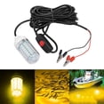 thumbnail image 3 of Luz sumergible LED V Buscador de luz subacuática Lámpara de cebo para señuelos Luz para luz de atracción Amarillo cálido Sunnimix Luz de pesca submarina, 3 of 8
