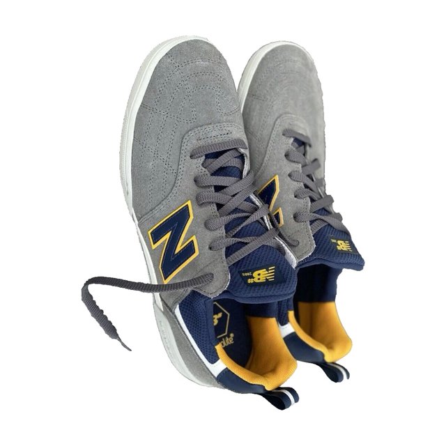 New Balance 288 Sport Suede Gray and Yellow Mens Size 11 No Box