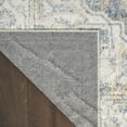 thumbnail image 6 of Nourison Astra Machine Washable Bohemian Grey/Blue 5'3" x 7' Area Rug, (5x7), 6 of 9