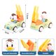 thumbnail image 2 of Bebé Dibujos Animados Animales Fricción Coches Juguetes Push And Go Coches Juguetes Para Niños Niñas 3 Unids/Set Yuarrent FN004795-00, 2 of 5