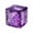 Purple, variant on Mine-craf Gels Squeeze Cube, Purple Slow-Flow Glitter Stress Sensory Toys, Soft Slow Rising Stress Toys Collectable Gift for Fans & Themed Parties Favor