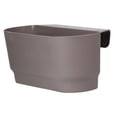 thumbnail image 4 of LOVIVER Railing Planter Modern Hanging Flower Pot for Farmhouse Outdoor Plants Porch 39.5cmx18cm Gray, 4 of 8