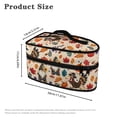 thumbnail image 6 of HELLHERO Portable Iron Storage Holder Zipper Handheld Travel Case Reusable Pumpkin(Bag Only), 6 of 6