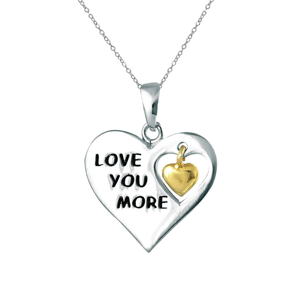 Love You More Necklace I Love You More Jewelry Love 