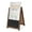 Barnwood, variant on Ilyapa 2 in 1 A Frame Sign Holder and Whiteboard Sign - Dual Sided Magnetic Sandwich Board & Poster Stand - Sidewalk Signs Advertising Display for Businesses Outdoor - 28x41 - Black