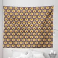 thumbnail image 1 of Ethnic Tapestry, Bohemian Style Sun Mandalas in Flower Petals Mosaic Look Colorful Folkloric, Fabric Wall Hanging Decor for Bedroom Living Room Dorm, 5 Sizes, Marigold Multicolor, by Ambesonne, 1 of 1