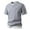 A_ Gray, variant on YLSDY Men's Mock Turtleneck T Shirt Short Sleeve Slim Fit Basic Casual Undershirt Solid Color Pullover Tee White XXL