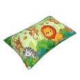 thumbnail image 3 of Balery African Animals In The Jungle Pillow Covers,Bed Pilowcases,Reversible Plush Throw Pillow Covers End Pillow Encasement,Pillow Case - 16"X24", 3 of 9