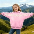 thumbnail image 5 of WOYY Toddler Boys Hoodie Fashion Letter Print Lined Hooded Sweatshirt, Sizes 4-5T, 5 of 6