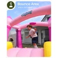 thumbnail image 3 of Bounce House Outfunny Indoor con tobogán para niños de 3 a 6 años, color rosa, 3 of 7