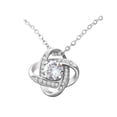 thumbnail image 1 of 5Pcs Open Female Friendship Ring Necklace, Vacemry Friendship Necklace And Ring Set, Infinity Knot Pendant Collarbone Chain, Matching Jewelry Gift For Her, Friend Gifts For Women, Sister Gifts,, 1 of 1