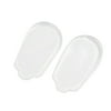 Unique Bargains 1 Pair Foot Care O-type Bow Legs Correction Silicone Bevel Insoles Size S
