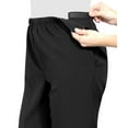 thumbnail image 1 of Silvert's Women's Open Side Gab Pants, Black, S, 1 of 2