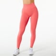 thumbnail image 2 of Gibobby Pantalones mujer Pantalones de yoga para mujer, sin costuras, ajustados a la cadera, de talle , elásticos, de secado rápido, transpirables(Rojo， L), 2 of 5