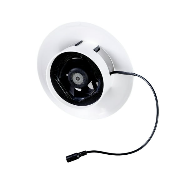 Waterproof 12V Solar Exhaust Fan with 33cm Cable for Greenhouse Chicken Coops and Shed Applications