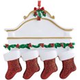 thumbnail image 1 of Árbol De Navidad Calcetín De Navidad Personalizado Familia De 2 3 4 5 6 7 8 Resina Colgante Colgante Año De Regalo De Invierno Serendint HA042017-01, 1 of 6