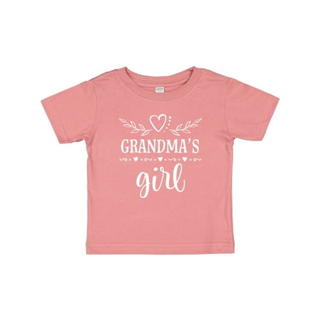 

Inktastic Grandma Girl for Granddaughter Gift Baby Girl T-Shirt