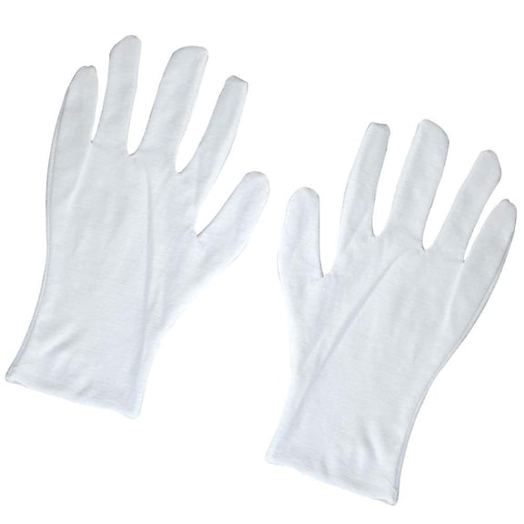 OATIPHO Cotton Gloves for Women Hand Protection for Workers in Electronics Handling 6 Pairs